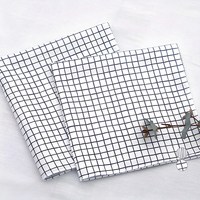 유트러스 엠보싱 블랙 가제손수건 5p 이미지