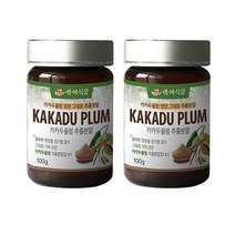 카카두플럼 분말 파우더 가루 비타민c 카카두 추출 100g, 2병