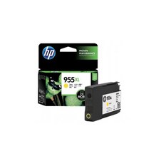 HP 955 XL 7740 8210 8710 8715 8720 8730 8740 정품잉크, L0S69AA[대용량노랑], 1