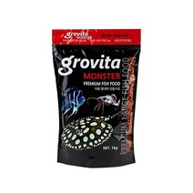 나무몰 그로비타 몬스터 1kg 대형 열대어육식어 전용사료, 단품