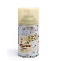자동분사기향코튼파우더, 280ml, 1개