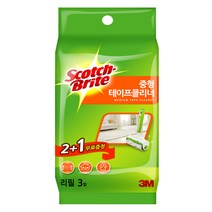 스카치브라이트 중형 테이프클리너 리필, 3개, 3개