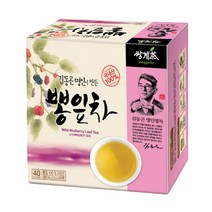 쌍계명차 김동곤 명인이 만든 뽕잎차, 1g, 40개입, 1개