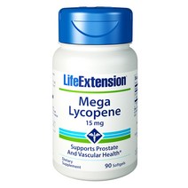 Life Extension 메가 리코페네 15mg 소프트젤, 90개입, 1개