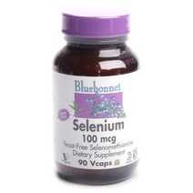 블루보넷 셀레늄 100mcg 브이캡 무설탕 비건 글루텐 프리, 90개입, 1개