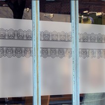 고급컷팅안개시트_전통무늬 디자인05_90x110cm