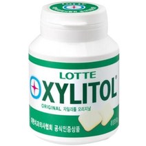 롯데제과 자일리톨 오리지날 츄잉껌, 87g, 1개