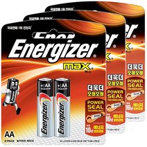 에너자이저 맥스 AA 건전지, 2개입, 3개