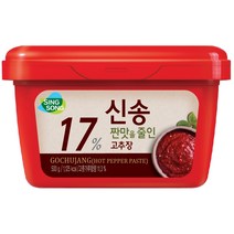 짠맛줄인 건강한 고추장, 500g, 1개