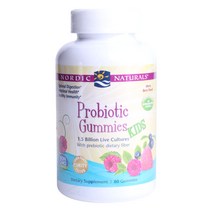 노르딕내츄럴스 프로바이오틱 어린이 유산균 메리 베리 펀치 구미, 60개입, 1개