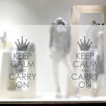 디자인수풀 컬러 안개시트 keep carry 래터링