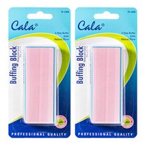 CALA 사면 네일 버퍼A형, 혼합 색상, 2개