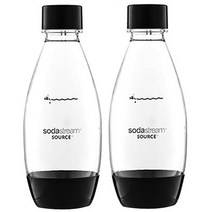 소다스트림 탄산수 전용병 블랙퓨즈트윈 0.5L SIBPH2200N
