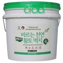 이오세라믹황토 바르는 천연 황토 벽지 편백나무, 핑크색, 5L, 1개