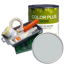노루페인트 컬러플러스 홈 페인트 1L 세트, 아트그레이