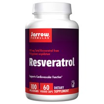 재로우 레스베라트롤 100mg 베지캡 비건 글루텐 프리, 60정, 1개