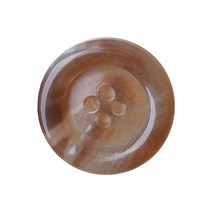동화상가몰 야크코트 단추 I-2 25mm, 베이지유광, 10개입