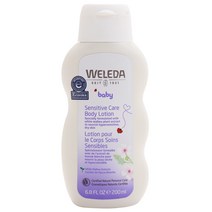 Weleda 베이비 센시티브 케어 바디 로션, 200ml, 1개