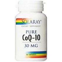솔라레이 퓨어 CoQ-10 30mg 캡슐, 30개입, 1개