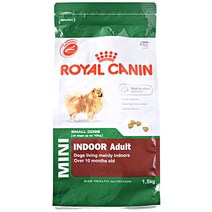 로얄캐닌 어덜트 독 미니 인도어 (실내견용) 건식사료, 닭, 1.5kg, 1개