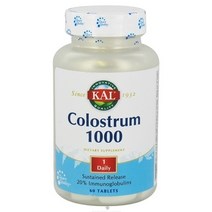 Kal 콜로스트럼 1000 타블렛, 60개입, 1개, 60정