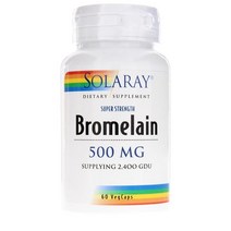 솔라레이 브로멜라인 500mg 베지캡, 60개입, 1개