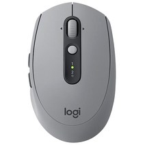 로지텍 무소음 멀티 디바이스 무선 블루투스 마우스 M590, 그레이