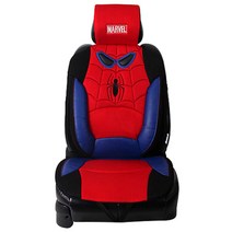 마블 히어로 사계절 버킷 차량용 시트커버, 스파이더맨, 1개