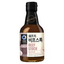 청정원 쉐프의 비프스톡, 340g, 6개