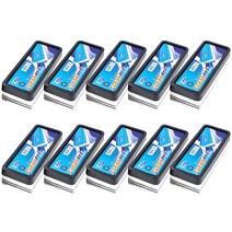 아스트 화이트보드 지우개 5겹 10p, 혼합 색상
