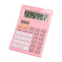 캐논 계산기 AS-120V-PPK, 핑크