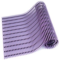 월광매트 튜브형 미끄럼방지매트 120 x 100 cm, 보라, 1개