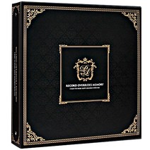 앨범샵 대형바인더 클래식 사진앨범, 블랙(접착식 흰색내지), 50매