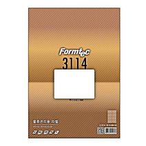 [한국폼텍] 레이져/잉크젯 라벨LS3114_8칸, 100매, 8칸