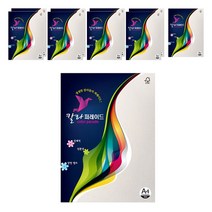 삼원 칼라 퍼레이드 색지 6백상아색 160g A4 10매, 10개입