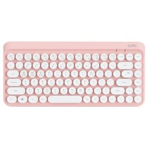 엑토 레트로 미니 무선키보드 KBD-50, 핑크