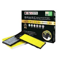 한일 나이스 3D폼코팅 활성탄 에어컨필터 자동차용, 기아-A106 모하비, 1개