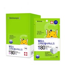 웰킵스 스마트황사마스크 KF80대형, 25개입, 25개입