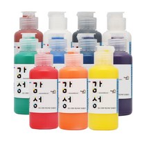 스노우키즈 감성물감 색감교육용 핑거페인트, 70ml, 11색