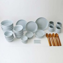 에라토 모노 4인 홈식기세트 39p T-97A90, 블루, 12종, 1세트