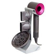 MD글로벌 다이슨 호환 드라이어 풀메탈 거치대, 실버펄, 1개