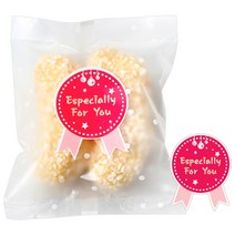 피크닉하우스 도트실링봉투 40p + 이스페셜리/핑크스티커 40p, 혼합 색상, 1세트