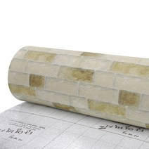 데코리아 벽돌 파스텔벽돌 접착식 단열벽지, 혼합 색상