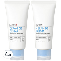 일리윤 세라마이드 더마 페이셜 크림, 50ml, 4개