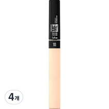메이블린 뉴욕 핏미 리퀴드 컨실러 6.8ml, 10 라이트, 4개