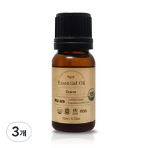 퓨어스 사이프러스 오일, 10ml, 3개