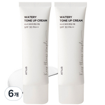 아누아 워터리 톤업 크림 50ml, 6개