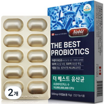 네추럴라이즈 노블 더베스트 유산균, 60정, 2개