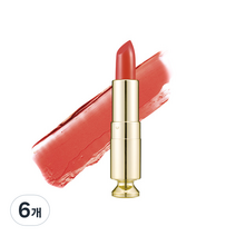 MCC 스튜디오 라이트온 틴트 립스틱 3.5g, 502 빈티지레드, 6개