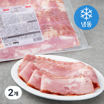 에쓰푸드 전지베이컨 1.9mm (냉동), 500g, 2개